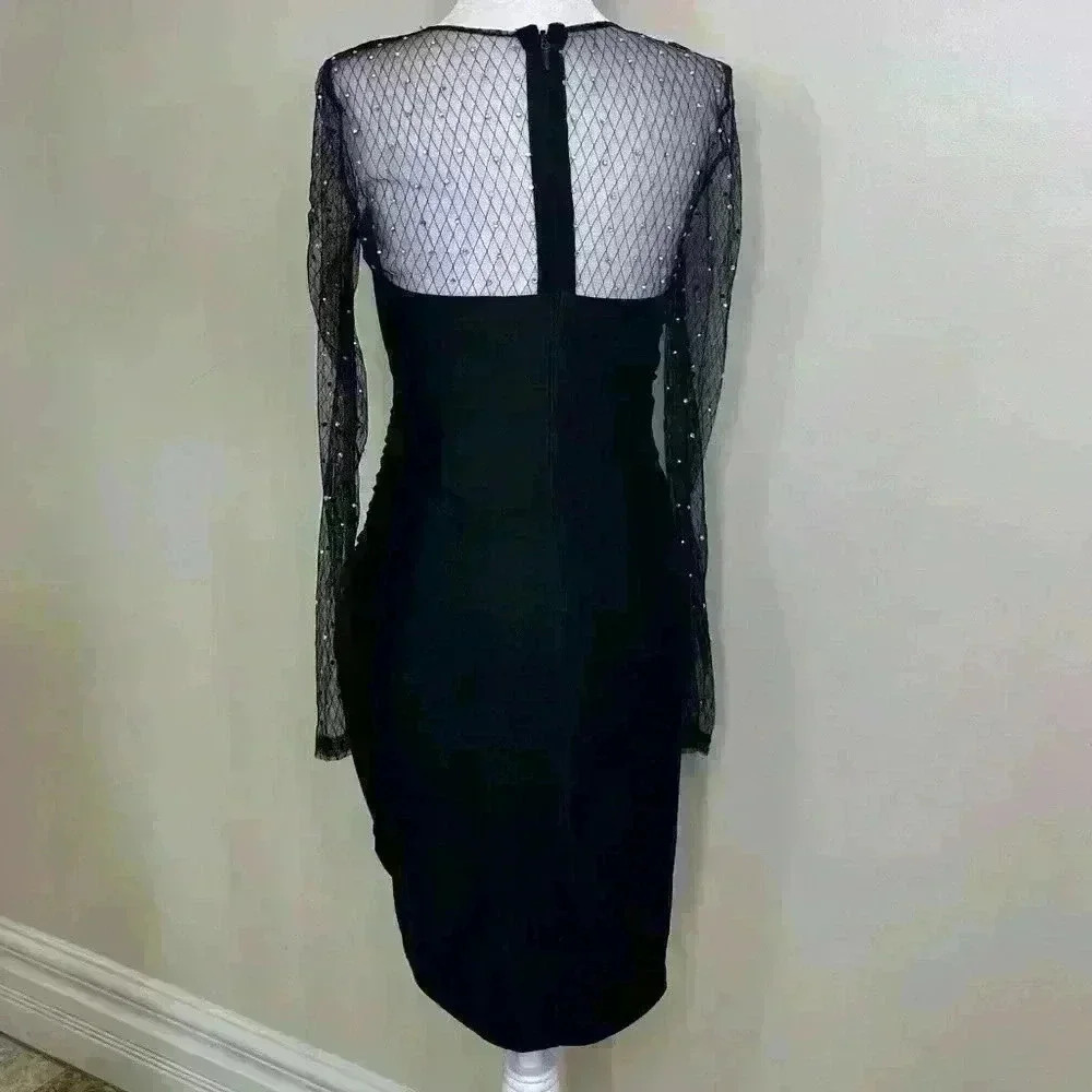 NWT, Still Has Tags, Black Velvet dress - Picture 3 of 3